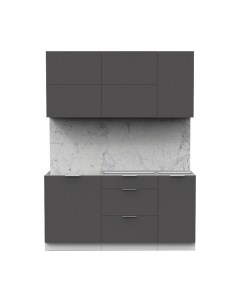 Кухонный гарнитур Интермебель Микс Топ-32 1.6м без столешницы