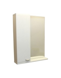 Шкаф с зеркалом для ванной СанитаМебель Лотос 101.600 Санитамебель