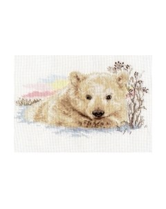 Набор для вышивания Северный медвежонок / 1-19 Алиса