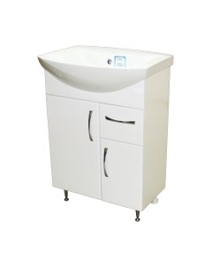 Тумба с умывальником СанитаМебель Камелия-64.15 Д2 + Грация Санитамебель