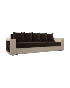 Диван Лига Диванов Дубай лайт полки слева / 114327L Лига диванов