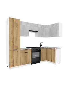 Кухонный гарнитур ВерсоМебель Эко-2 1.2x2.7 правая Версомебель