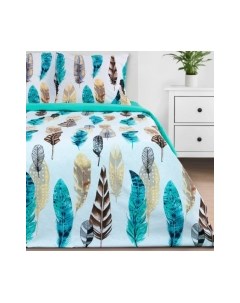 Комплект постельного белья Этель Перья / 2759794