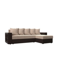 Диван угловой Лига Диванов Дубай лайт правый / 114159 Лига диванов