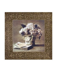 Картина Декарт Букет с книгой 8Л0410