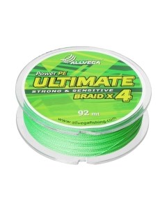 Леска плетеная Allvega Ultimate 0.22мм 92м / U92LGR022
