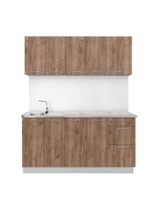 Кухонный гарнитур Артём-Мебель Оля СН-114 без стекла ДСП 1.6/3м Артём-мебель