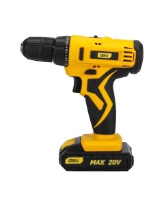 Аккумуляторная дрель-шуруповерт Deli DL-DZ20-E1D1