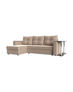 Диван угловой Лига Диванов Атланта 256 левый Лига диванов