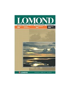 Фотобумага Lomond А4, 120 г/м, 100л. / 0102003