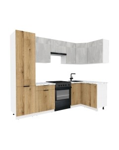 Кухонный гарнитур ВерсоМебель Эко-2 1.2x2.7 правая Версомебель