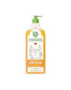Средство для мытья посуды Synergetic Биоразлагаемое. Апельсин