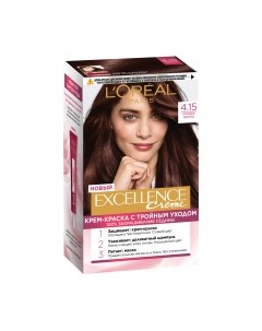 Крем-краска для волос L'Oreal Paris Color Excellence 4.15 L'oreal paris