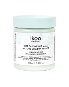 Маска для волос Infusions Hydrate and Shine Deep Caring Hair Mask Ikoo