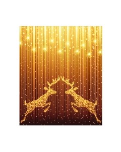 Скатерть JoyArty Золотые олени / tcox_5706 Joyarty