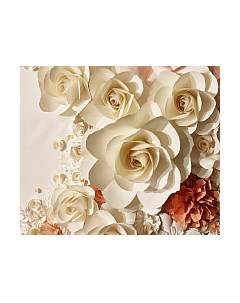 Фотообои листовые Citydecor Цветы 3D