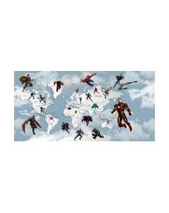 Фотообои листовые Citydecor Superhero 2