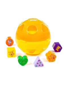 Развивающая игрушка Полесье Оранжевая корова Шар / 93097