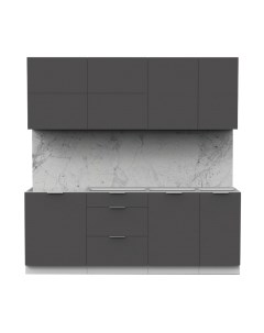 Кухонный гарнитур Интермебель Микс Топ-36 2.1м без столешницы