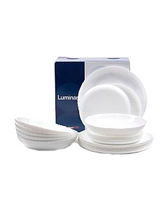 Набор тарелок Luminarc Ammonite White P9101