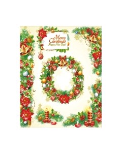 Скатерть JoyArty Новогодние венки / tcox_37073 Joyarty