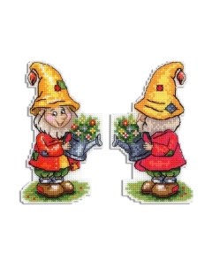 Набор для вышивания Садовый гном / Р-821М М.п.студия
