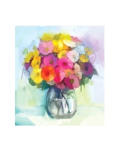 Скатерть JoyArty Ваза цветов / tcox_74209 Joyarty