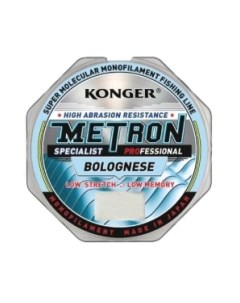 Леска монофильная Konger Metron Specialist Pro Bolo 0.14мм 150м / 214150014