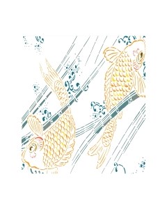 Скатерть JoyArty Японские карпы кои / tcox_29252 Joyarty