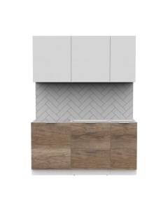 Кухонный гарнитур Интермебель Микс Топ-2 1.6м без столешницы