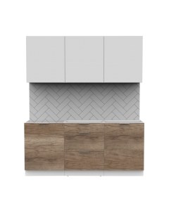 Кухонный гарнитур Интермебель Микс Топ-4 1.8м без столешницы