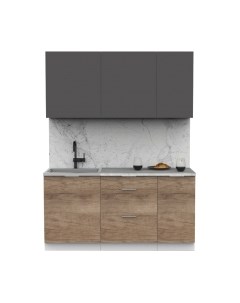 Кухонный гарнитур Интермебель Микс Топ-2 1.6м