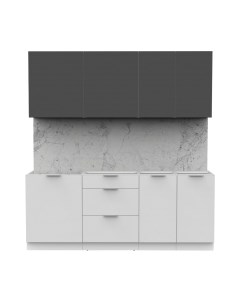 Кухонный гарнитур Интермебель Микс Топ-5 2.0м без столешницы