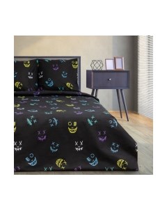Комплект постельного белья Этель Horror Евро вид 1 / 7533815