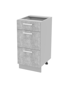 Шкаф-стол кухонный Интерлиния Компо НШ40рш3 1м+2б