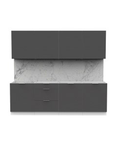 Кухонный гарнитур Интермебель Микс Топ-7 2.2м без столешницы