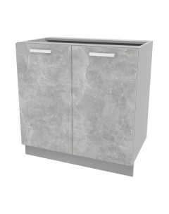 Шкаф-стол кухонный Интерлиния Компо НШ80р-2дв