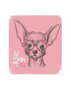 Скатерть JoyArty Эскиз чихуахуа / tcox_32985 Joyarty