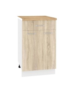 Шкаф-стол кухонный Кортекс-мебель Корнелия Лира НШ50р1ш