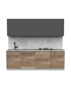 Кухонный гарнитур Интермебель Микс Топ-8 2.4м