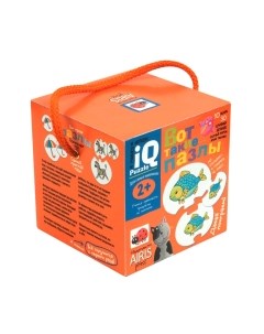 Развивающая игра Айрис-пресс Для самых маленьких 2+. Вот такие пазлы