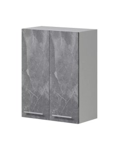 Шкаф навесной для кухни Genesis Мебель Алиса Каспий 600 2 двери Genesis мебель