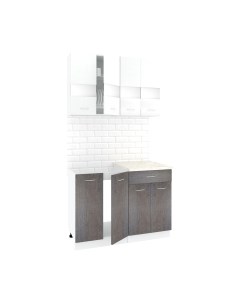 Кухонный гарнитур Кортекс-мебель Корнелия Экстра 1.1м