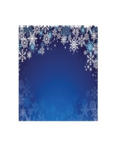 Скатерть JoyArty Новогодний снегопад / tcox_37044 Joyarty