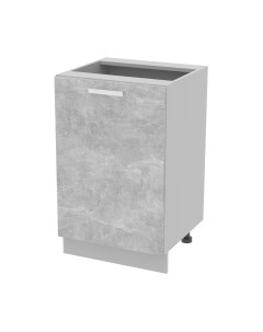 Шкаф-стол кухонный Интерлиния Компо НШ50р-1дв