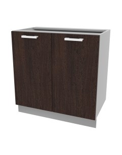 Шкаф-стол кухонный Интерлиния Компо НШ80р-2дв