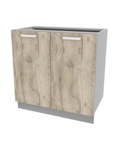 Шкаф-стол кухонный Интерлиния Компо НШ80р-2дв