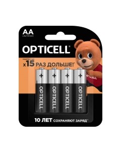 Комплект батареек Opticell AA