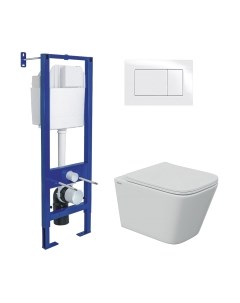 Унитаз подвесной с инсталляцией Berges Floe / 043368