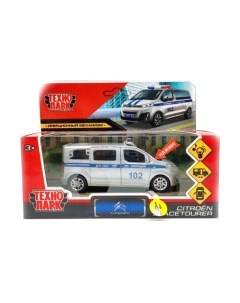 Автомобиль игрушечный Citroen Space Tourer Полиция / SPATOU-12SLPOL-SR Технопарк